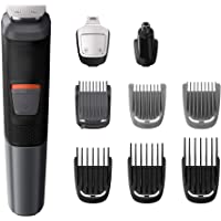 Los mejores  - Philips MG5720-18 Recortadora 9 en 1 Maquina recortadora de barba y Cortapelos para hombre cara y cabeza- accesorios…